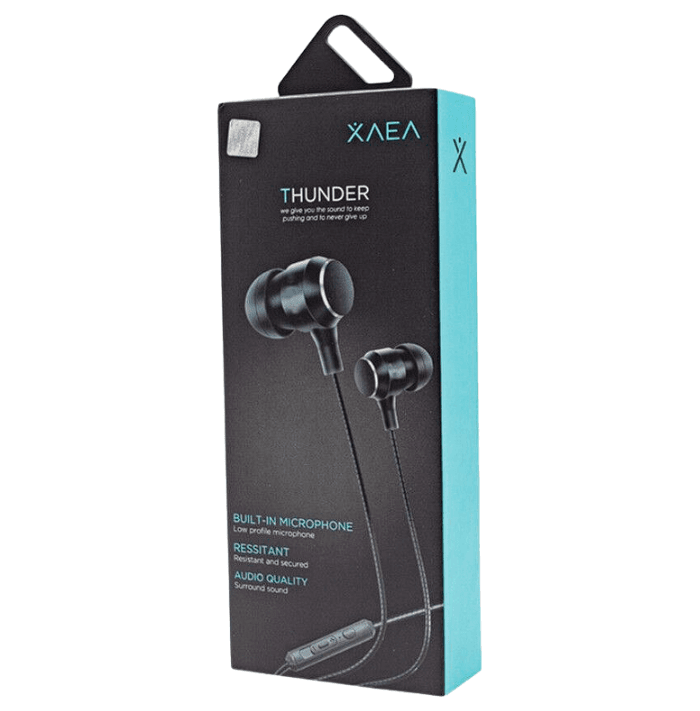 MANOS LIBRES MOD39 – THUNDER – XAEA - NEGRO