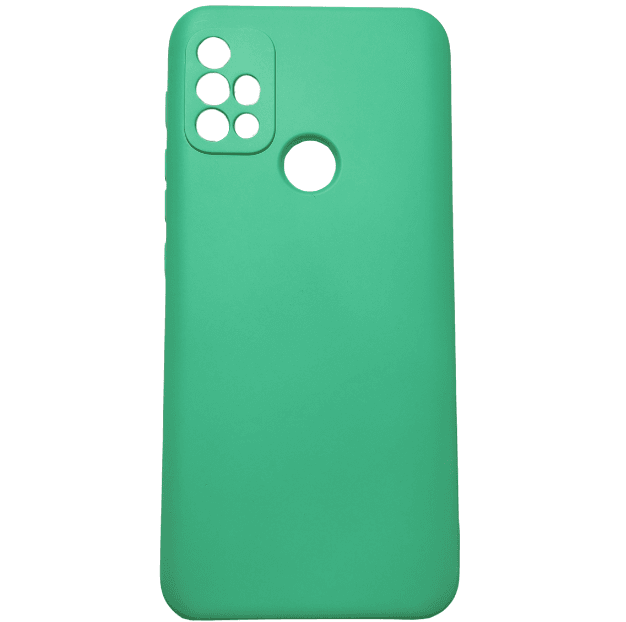 FUNDA MOTO G30 - PROTECTOR - VERDE PASTEL