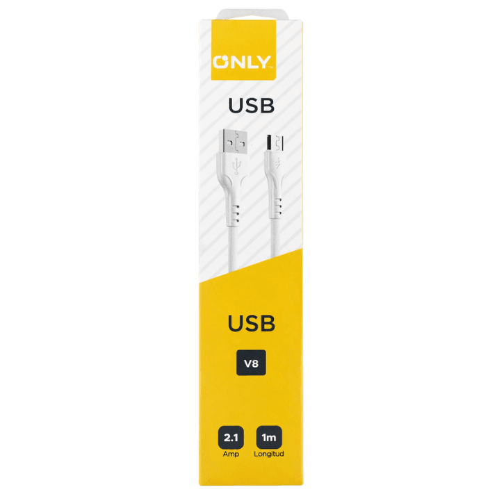 CABLE  USB A TIPO V8 1m