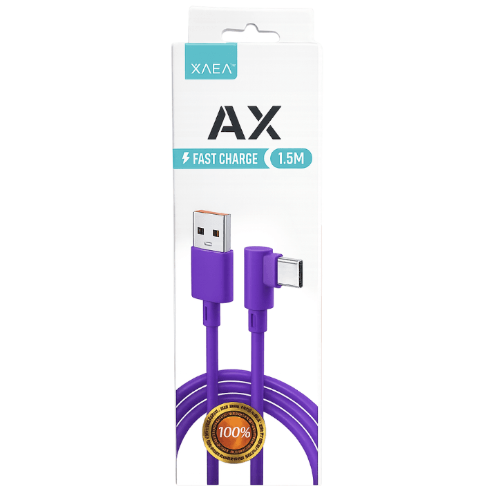 CABLE USB A TIPO C AX CARGA RAPIDA