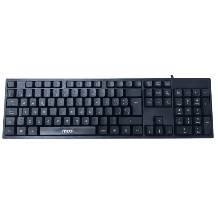 Teclado usb MOOI NEGRO