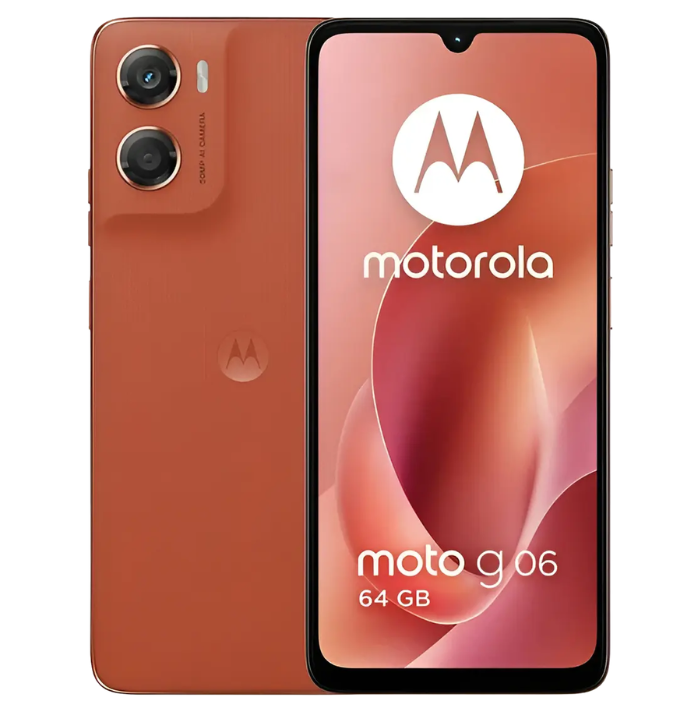Celular Motorola g06 4/64gb Doble Sim Naranja