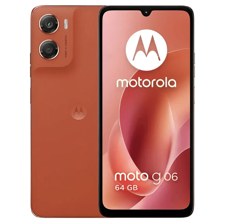 Celular Motorola g06 4/64gb Doble Sim Naranja