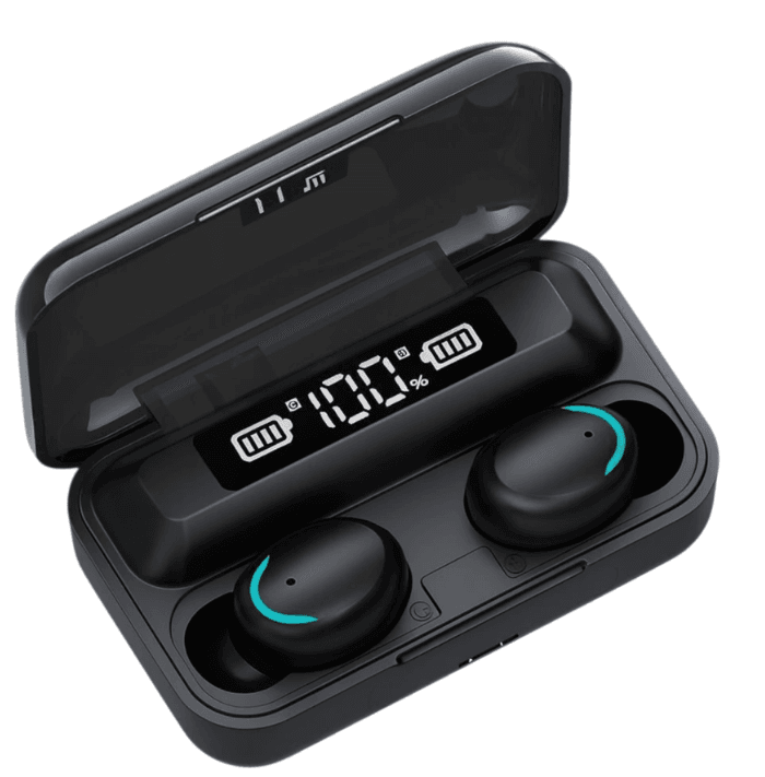 Auriculares Inalámbricos Tws F9-5 Plus Negro