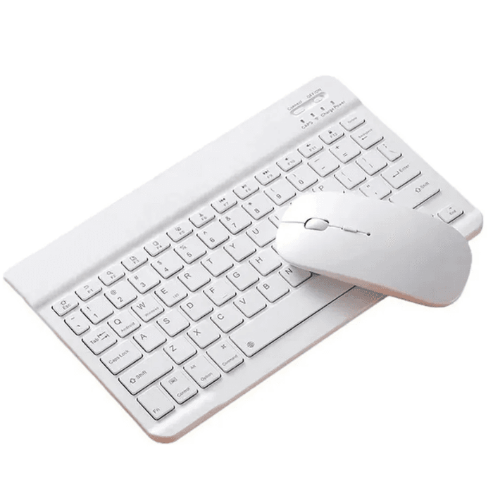 Kit Teclado + Mouse Inalambrico Blanco Yelandar