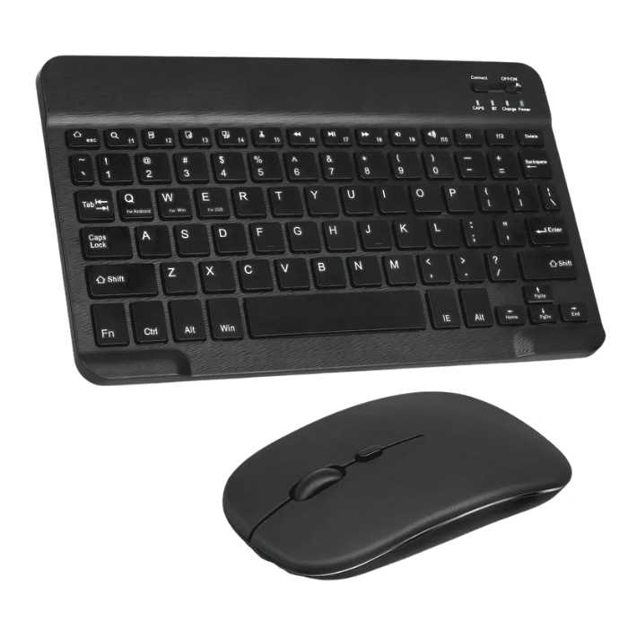 Kit Teclado + Mouse Inalambrico Negro Yelandar